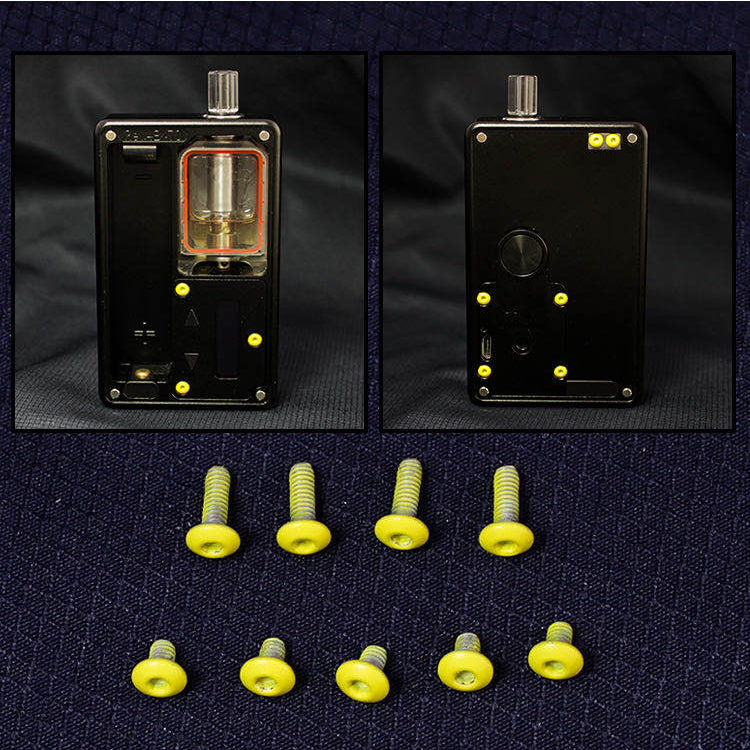 SXK - SXK Billet Box V4 Screw Set - Yellow