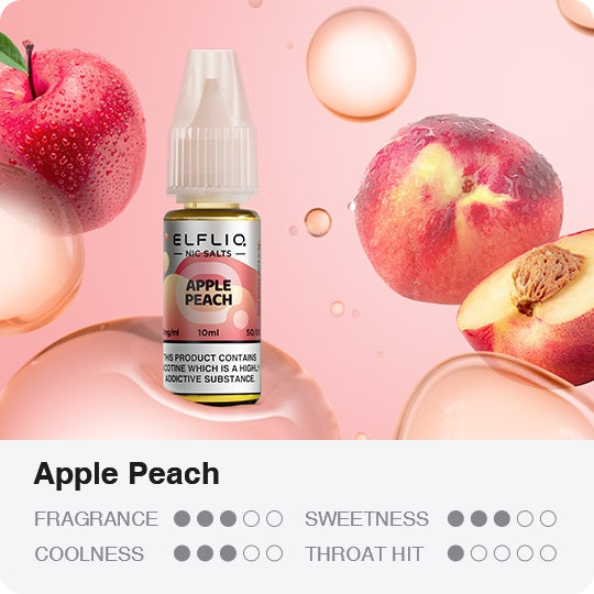 Elf Bar - Elf Bar - ELFLIQ - Apple Peach 10ml