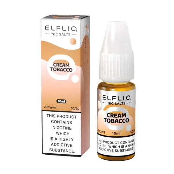 Elf Bar - Elf Bar - ELFLIQ - Cream Tobacco 10ml