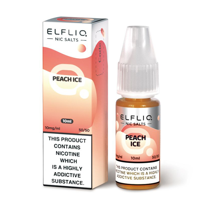 Elf Bar - Elf Bar - ELFLIQ - Peach Ice 10ml