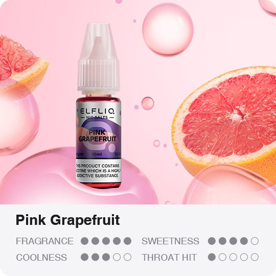Elf Bar - Elf Bar - ELFLIQ - Pink Grapefruit 10ml