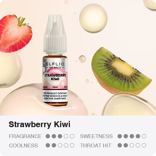 Elf Bar - Elf Bar - ELFLIQ - Strawberry Kiwi 10ml