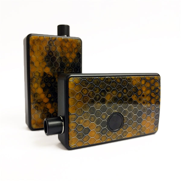 SXK - SXK Billet Box V4 Honeycomb Doors - Brown/Orange