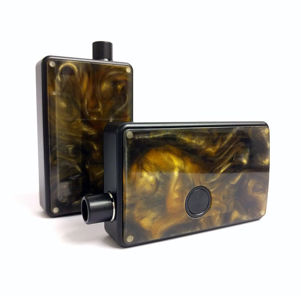 SXK - SXK Billet Box V4 Resin Doors - Brown/Orange